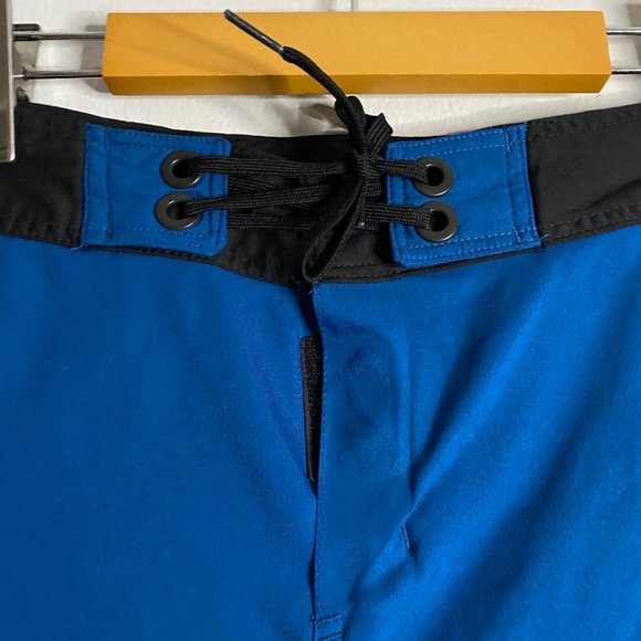 Olaian Men's Blue Swim Boardshorts - Picture 2 of 5